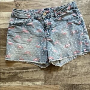 Denim shorts size 14